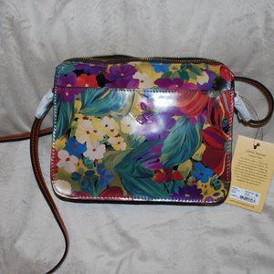 NWT Patricia Nash Genuine Leather Nazaire in Citrus Sunshine